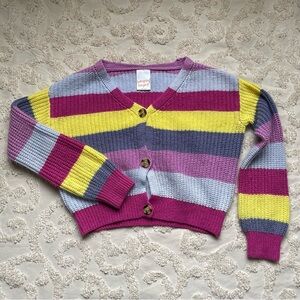 Colorful Striped Knit Sweater kids 7